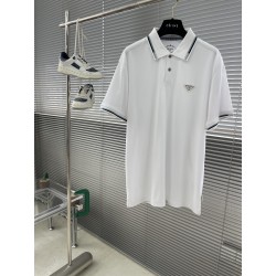 프라다 Prada 반팔 폴로 셔츠