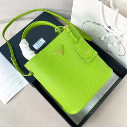 프라다 Prada 1BA212 파니에 사피아노 가죽 스몰백
