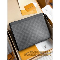 루이비통 Louis Vuitton N41696 Pochette Voyage MM Damier Graphite 27cm