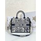 디올 Dior Medium Dior Book Tote Blue Reverse 36.5cm