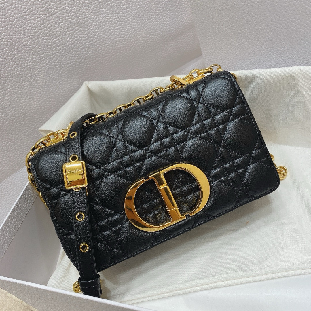 디올 Dior Miss Caro Mini Bag Black 20cm