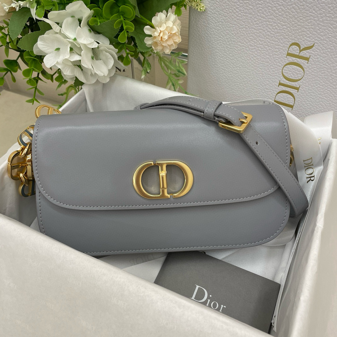 디올 Dior 30 Montaigne Avenue Bag grey 22.5cm