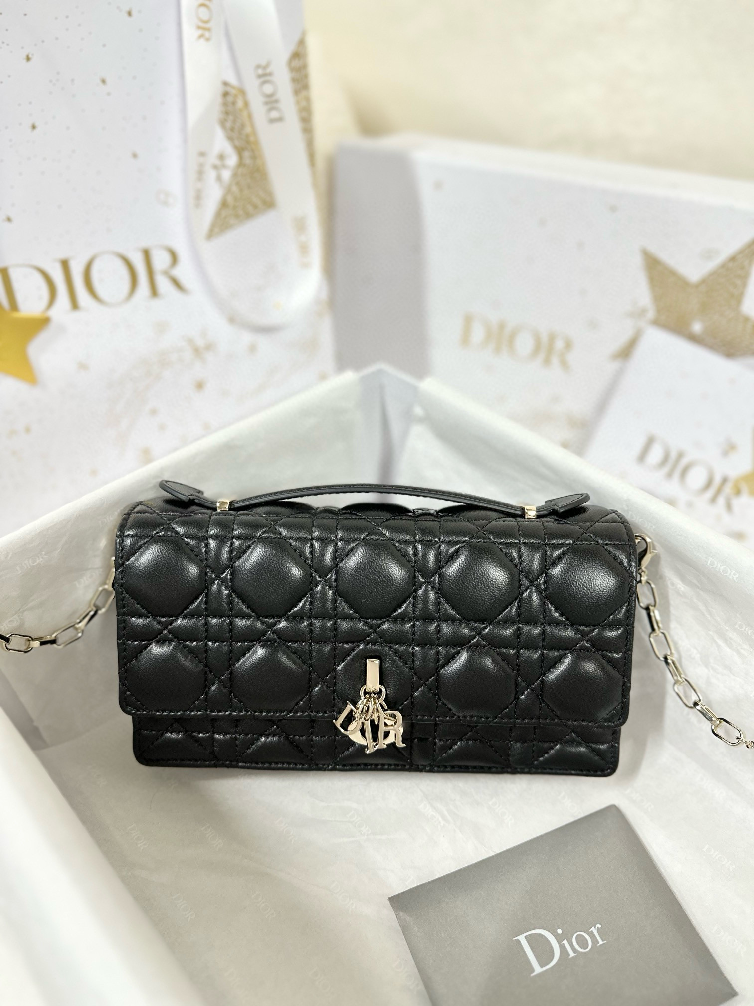 디올 Dior My Dior Mini Bag Black 21cm