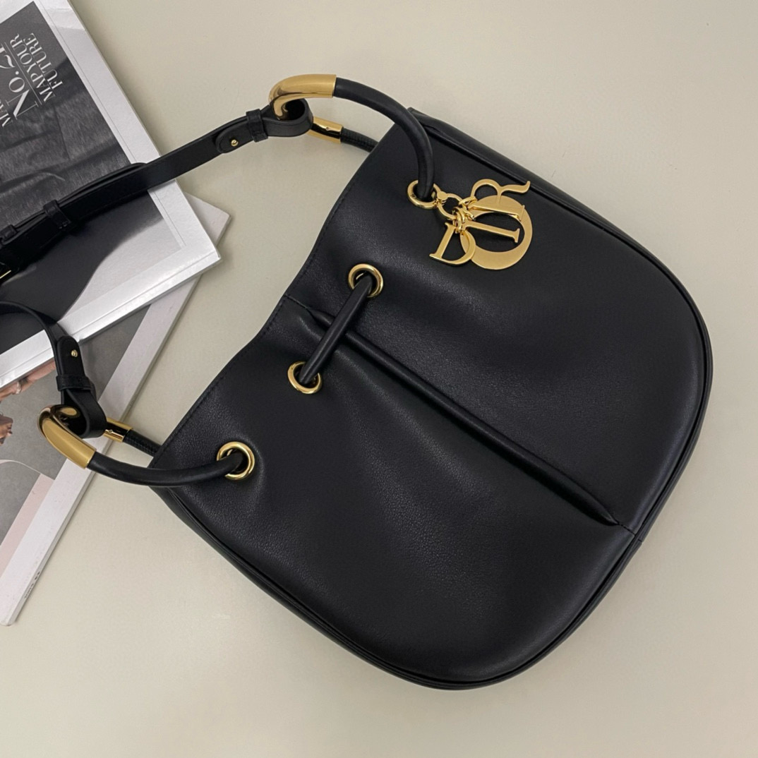 디올 Dior Medium Dior Nolita Bag Black 25cm