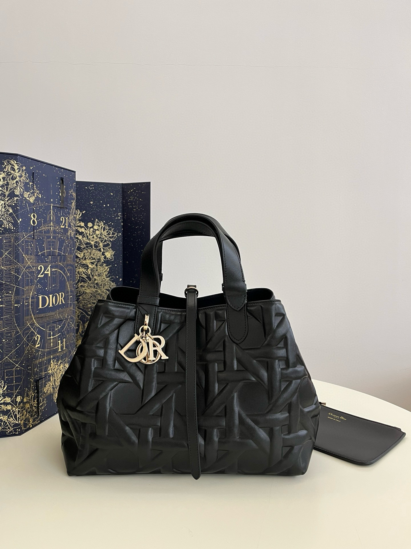 디올 Dior Medium Dior Toujours Bag Black 28.5cm