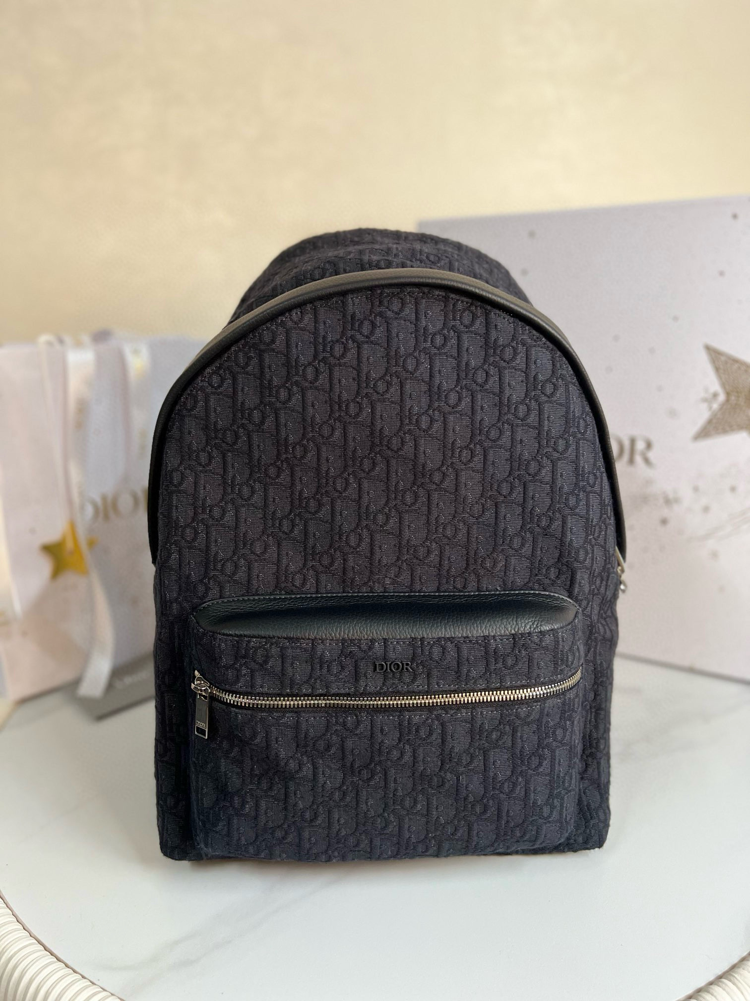 디올 Dior Travel Backpack Black 30cm