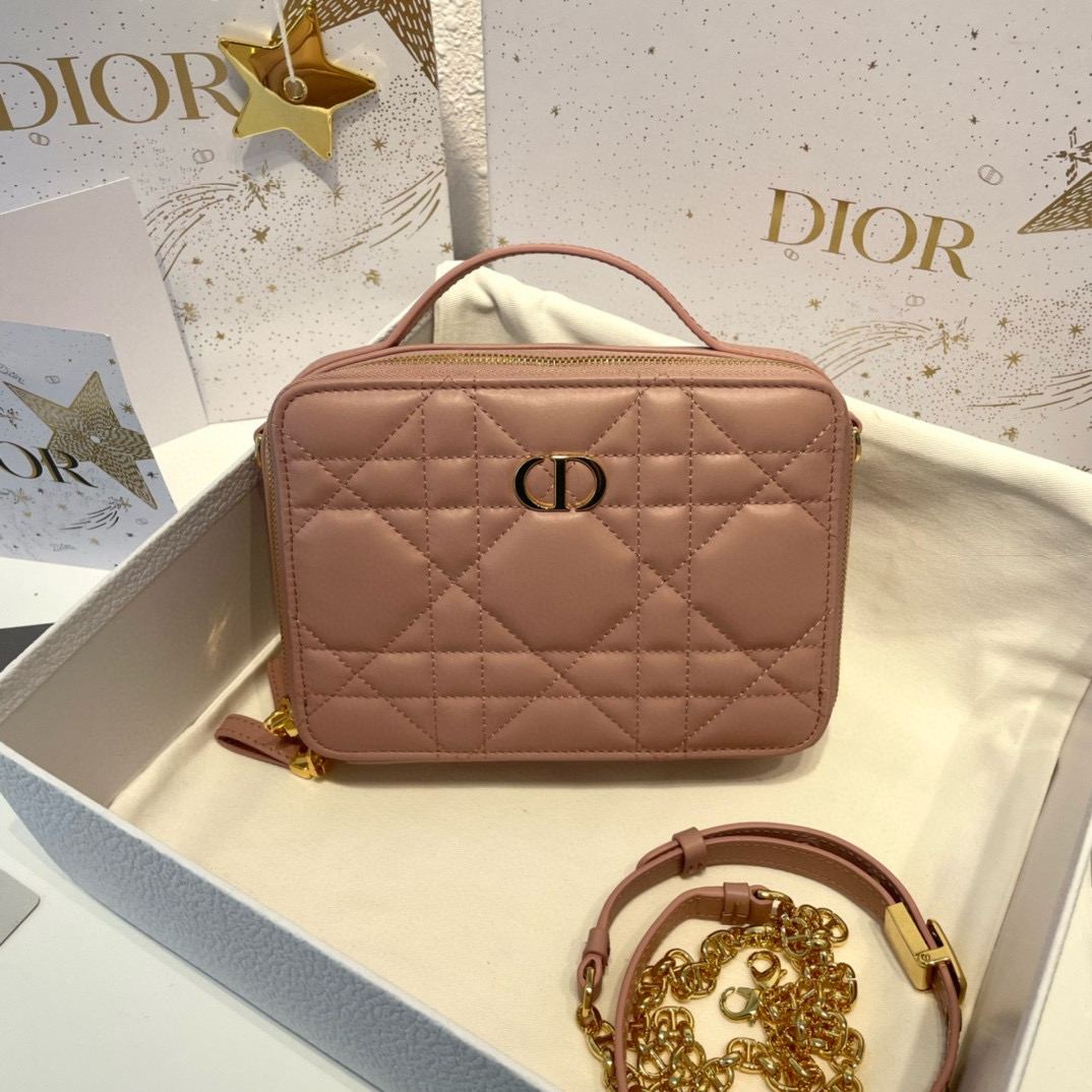 디올 Dior Camera bag Apricot 19cm