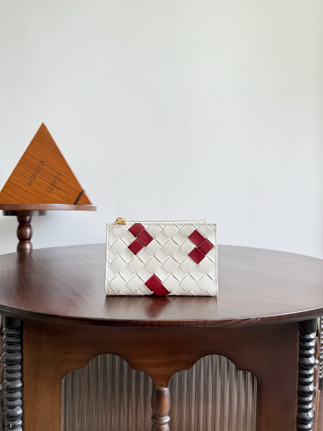 보테가 베네타 Bottega Veneta 667468 Medium Bi-Fold Zip Wallet 14.5cm