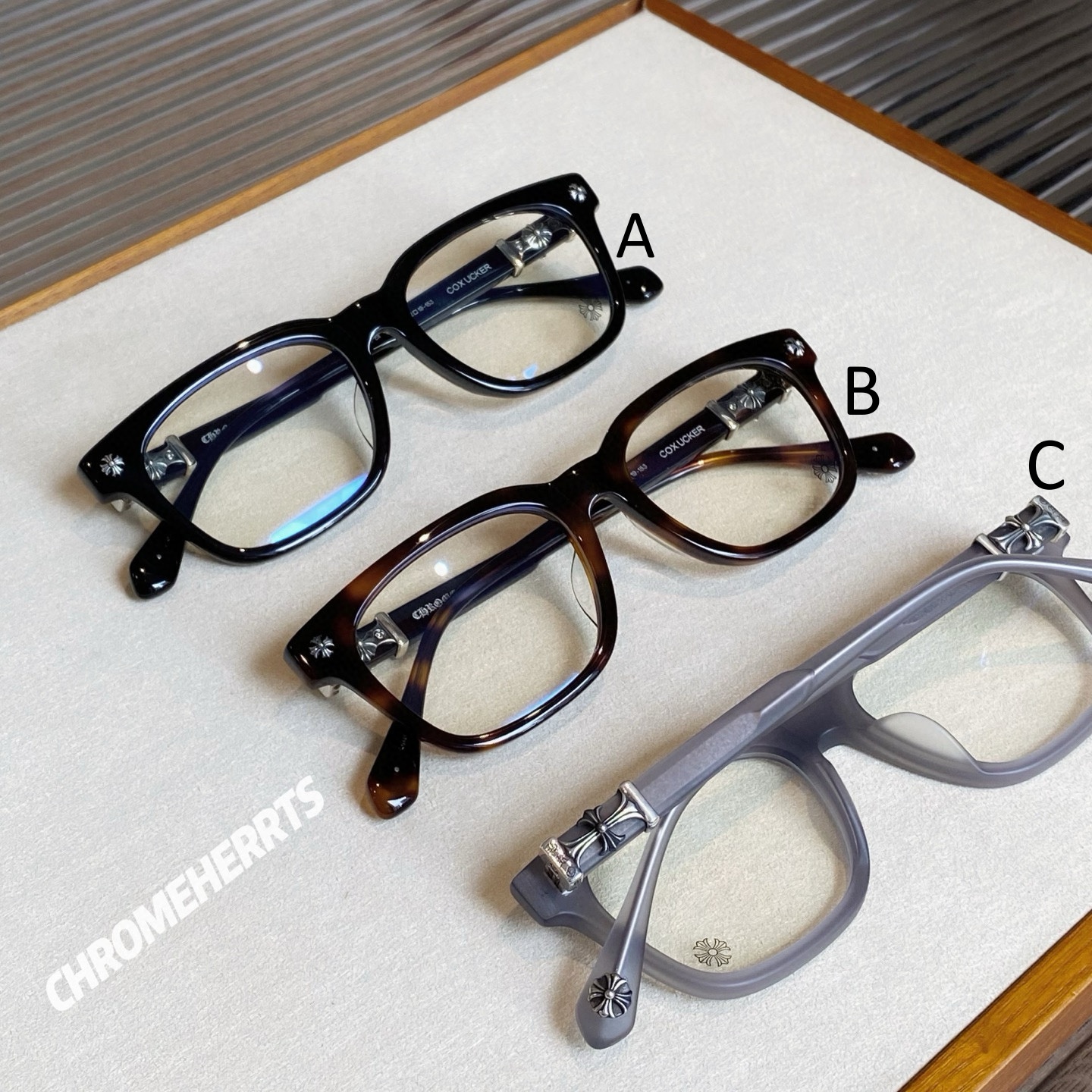 크롬하츠 Chrome Hearts Cox Ucker 52-19-153
