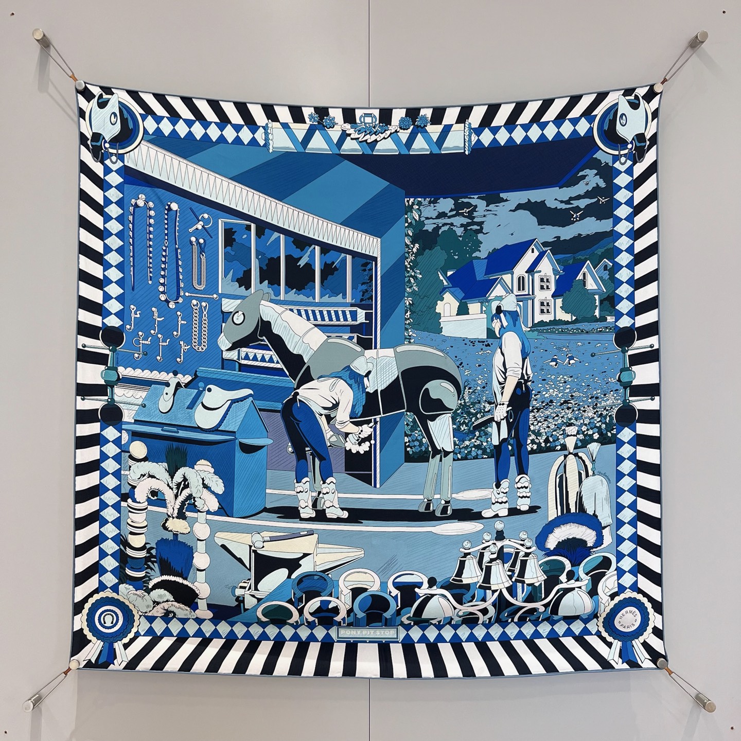 에르메스 Hermes 스카프 90×90cm