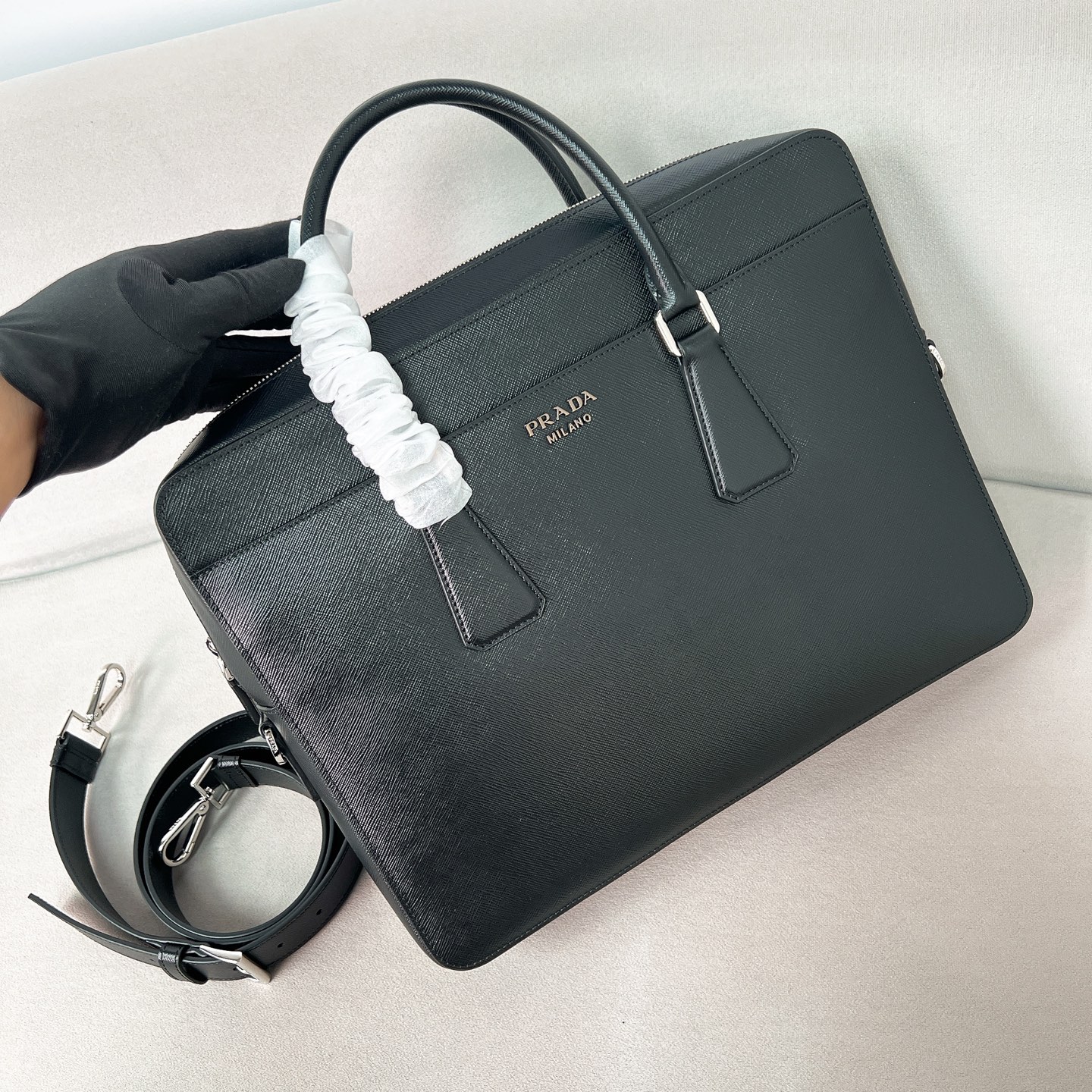 프라다 Prada 2VE363 서류가방 36CM