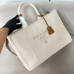 프라다 Prada 2VG131 캔버스 토트백 43cm