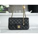 샤넬 Chanel 23c Mini Flap Bag AS1787 Black 20cm
