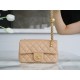 샤넬 Chanel 23c Mini Flap Bag AS1787 Apricot 20cm