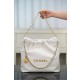 샤넬 Chanel 22P 22Small Handbag AS3260 White gold 35cm