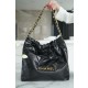 샤넬 Chanel 22P 22Medium Handbag AS3261 Black gold 39cm