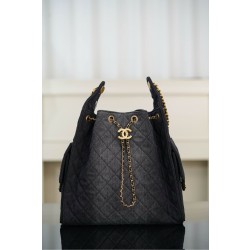 샤넬 Chanel 25s 25Medium Handbag AS5311 Black 40cm