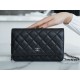 샤넬 Chanel Classic Wallet on Chain AP4241 Black silver 19cm