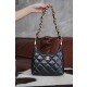 샤넬 Chanel 24A Small Hobo Handbag Black 22.5cm