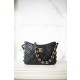 샤넬 Chanel 24K Hobo Handbag Black 24cm