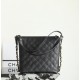 샤넬 Chanel 25S AS5517 Medium Hobo Backpack C-841 Black 27cm