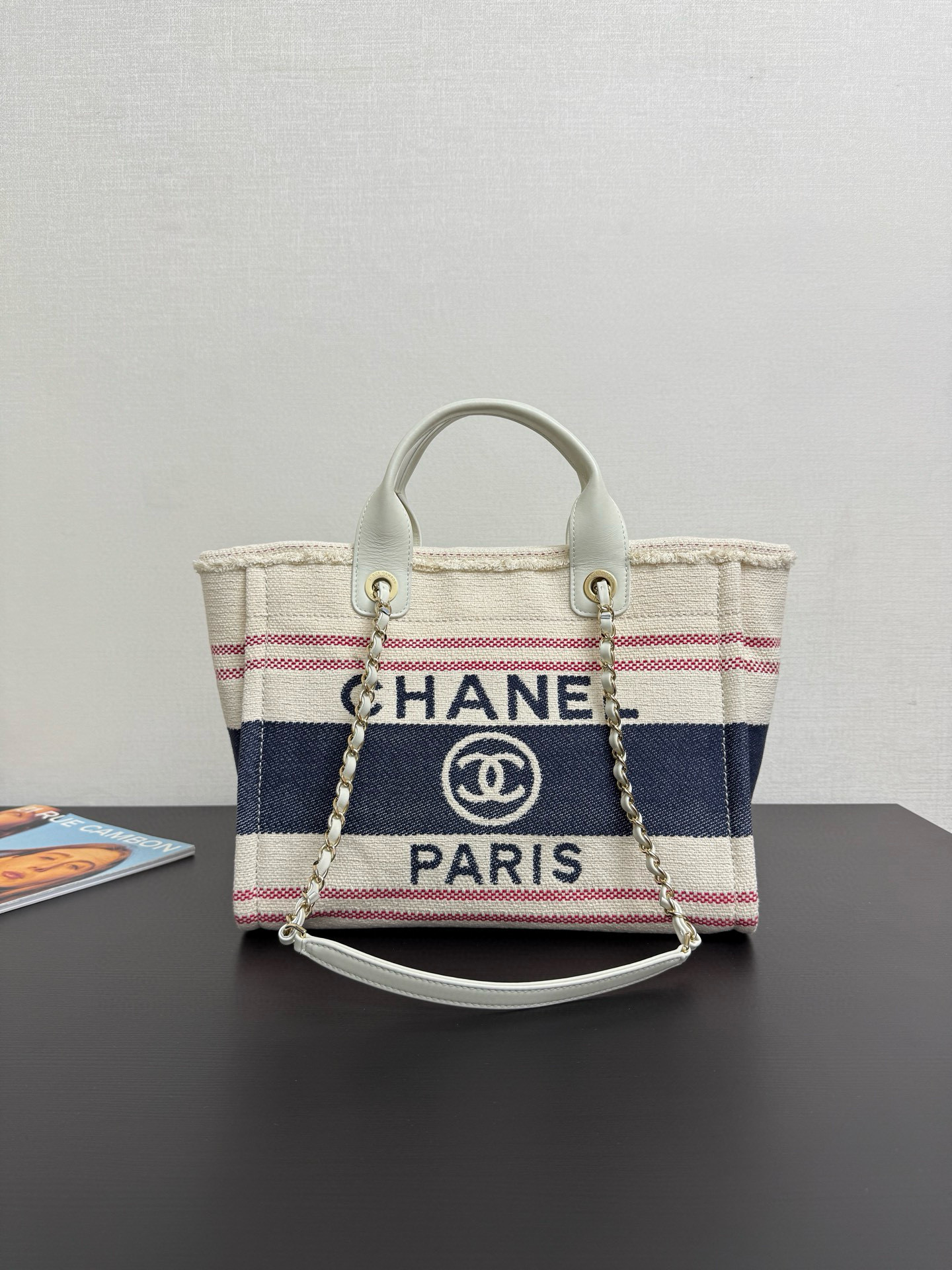 샤넬 Chanel 3351 Tote bag Beige 41cm