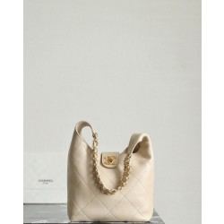 샤넬 Chanel 25p Small Hobo Handbag C-041 Apricot 22cm