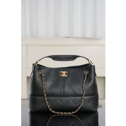 샤넬 Chanel 25A Small Shopping Bag AS5634 Black 24cm