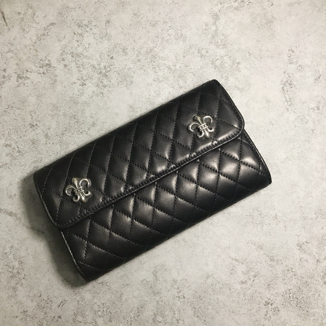 크롬하츠 Chrome Hearts CHQ014 지갑 Black