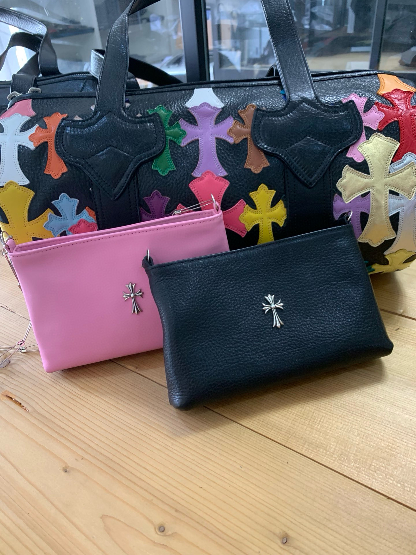 크롬하츠 Chrome Hearts CHB045 숄더백 19cm