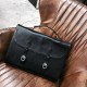 크롬하츠 Chrome Hearts CHB-013 서류가방 Black 37cm