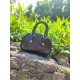 크롬하츠 Chrome Hearts CHB054 탑 핸들백 Black 22cm