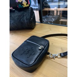 크롬하츠 Chrome Hearts CHB047 크로스 백 Black 18cm