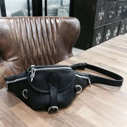크롬하츠 Chrome Hearts CHB001 벨트 백 Black