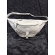 크롬하츠 Chrome Hearts CHB001 벨트 백 White 16cm