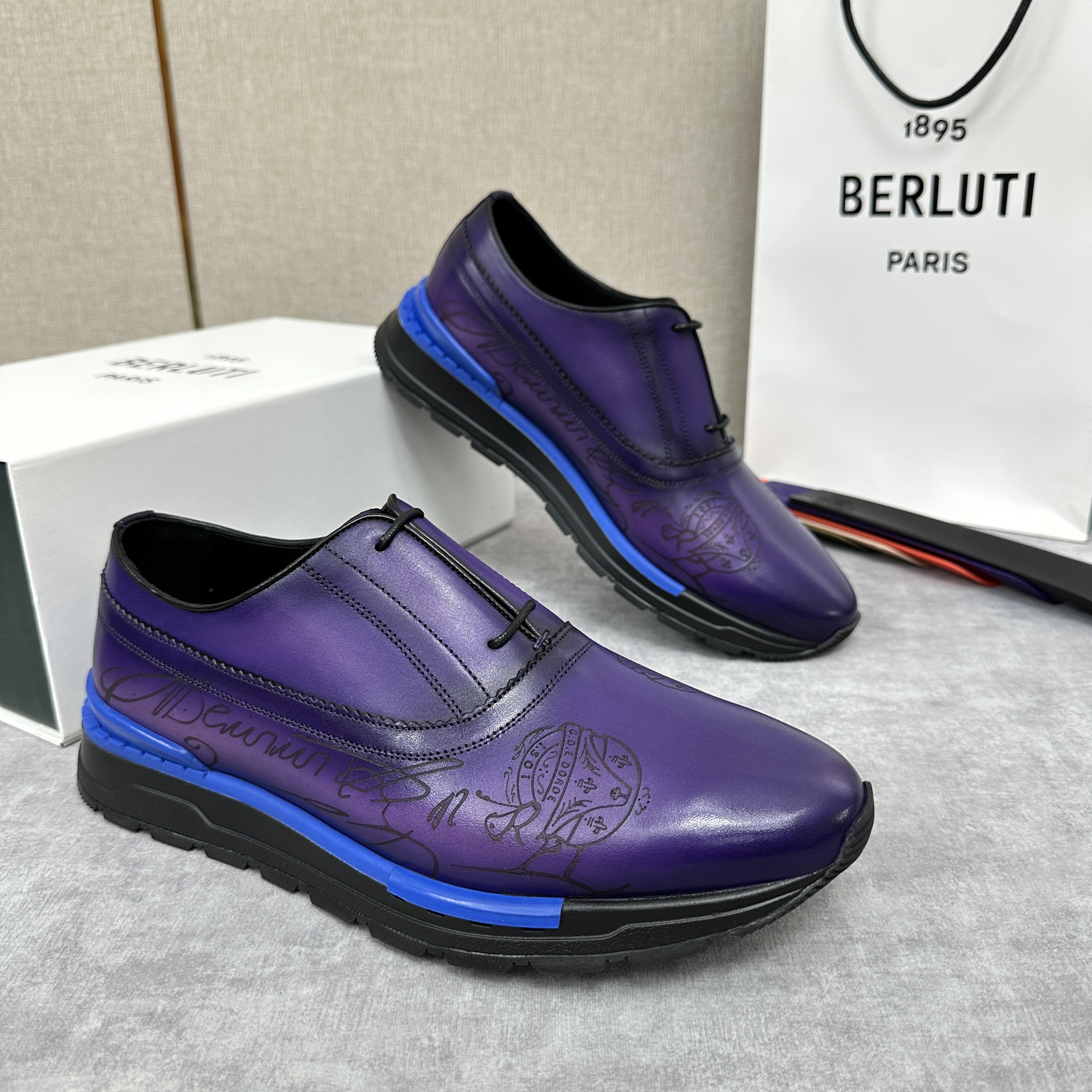 벨루티 Berluti Fast Track 스니커즈