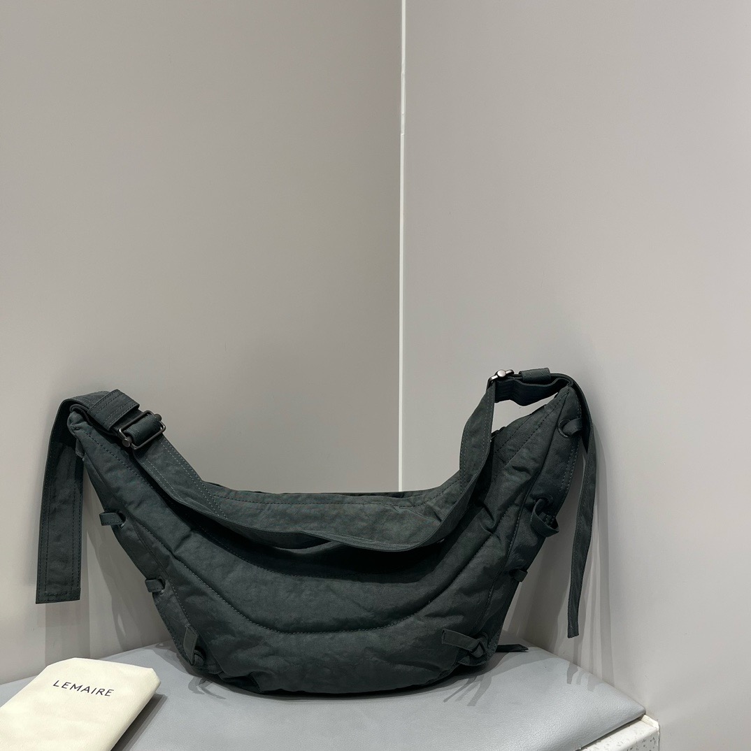 르메르 Lemaire Small Soft Game Bag Nylon Canvas