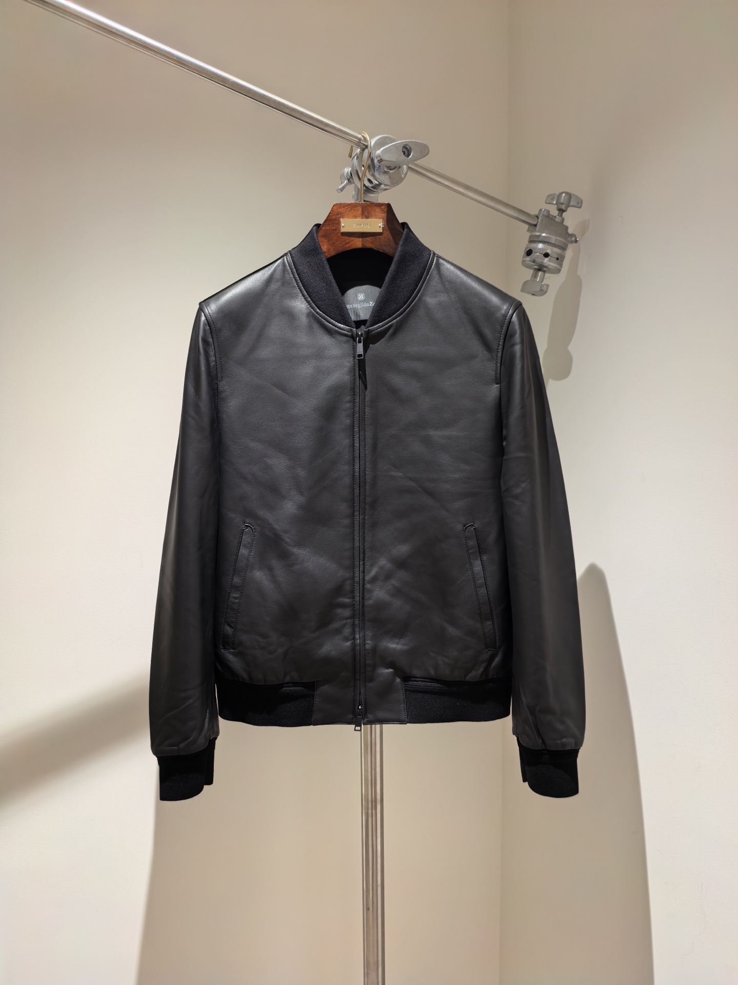 제냐 Zegna 레더자켓