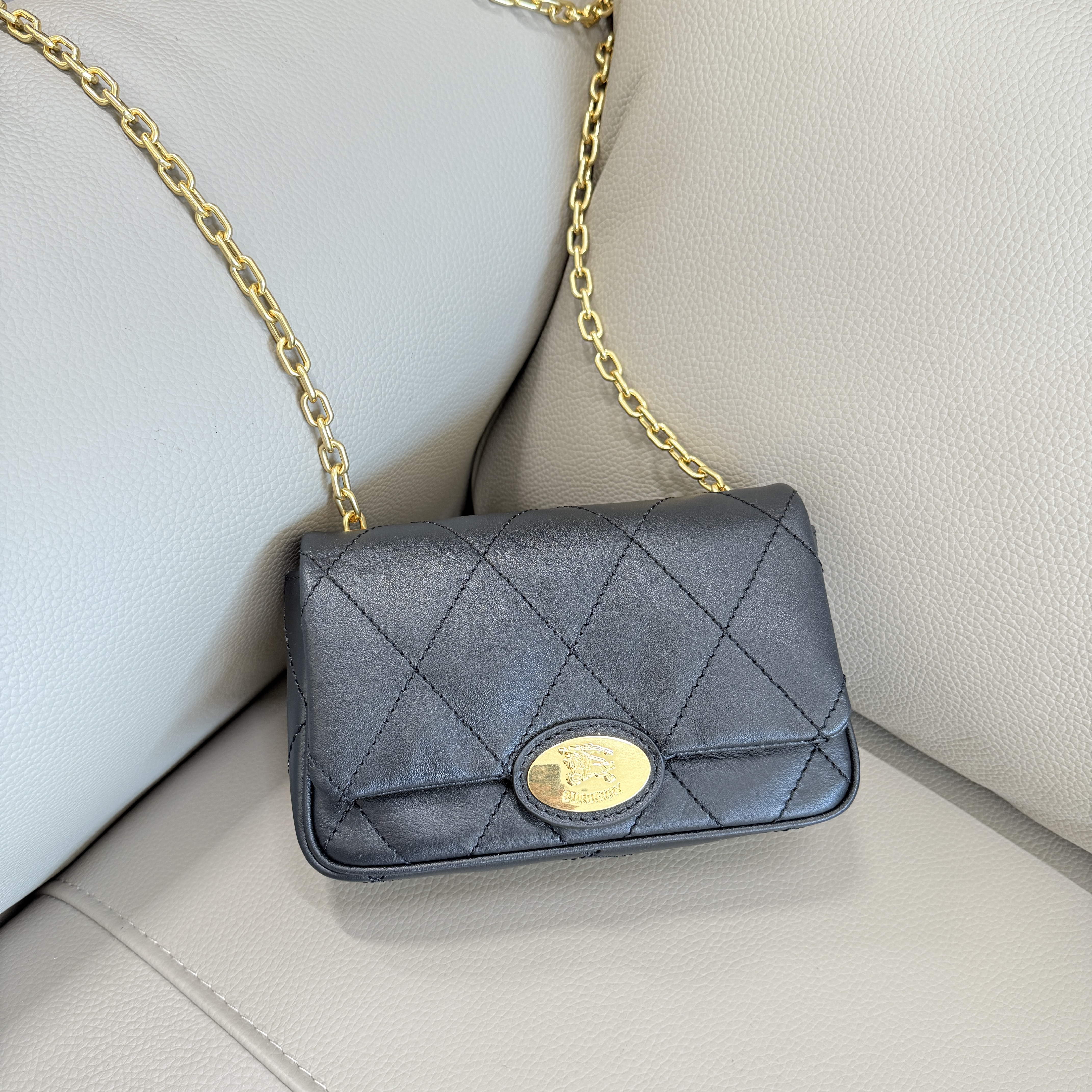 버버리 Burberry Strand Clutch Bag 19cm