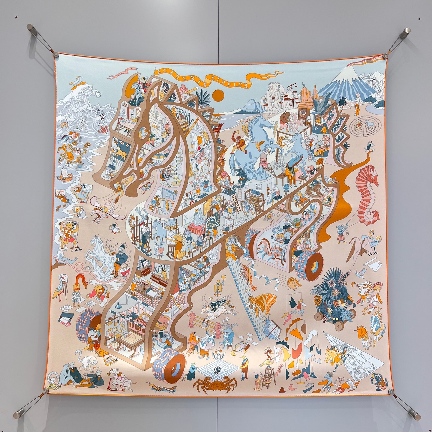 에르메스 Hermes 스카프 90×90CM