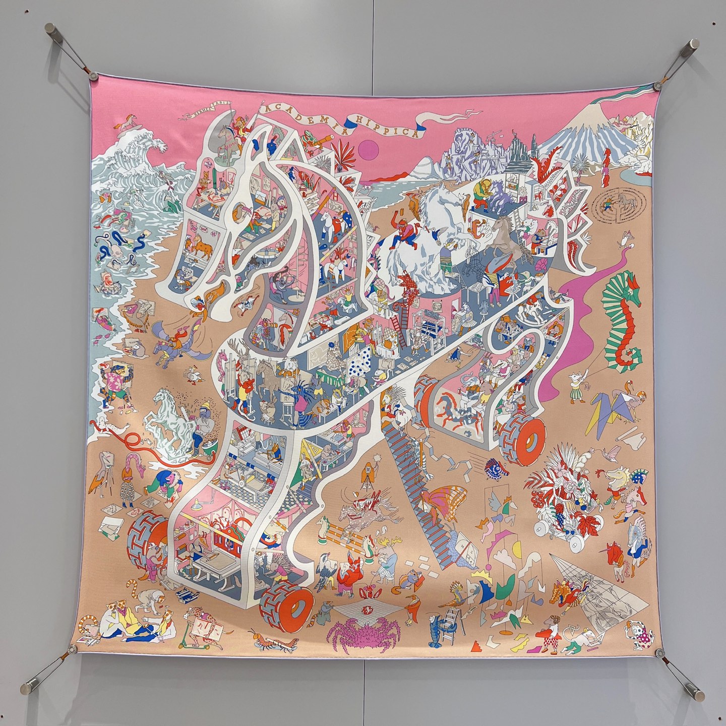 에르메스 Hermes 스카프 90×90CM
