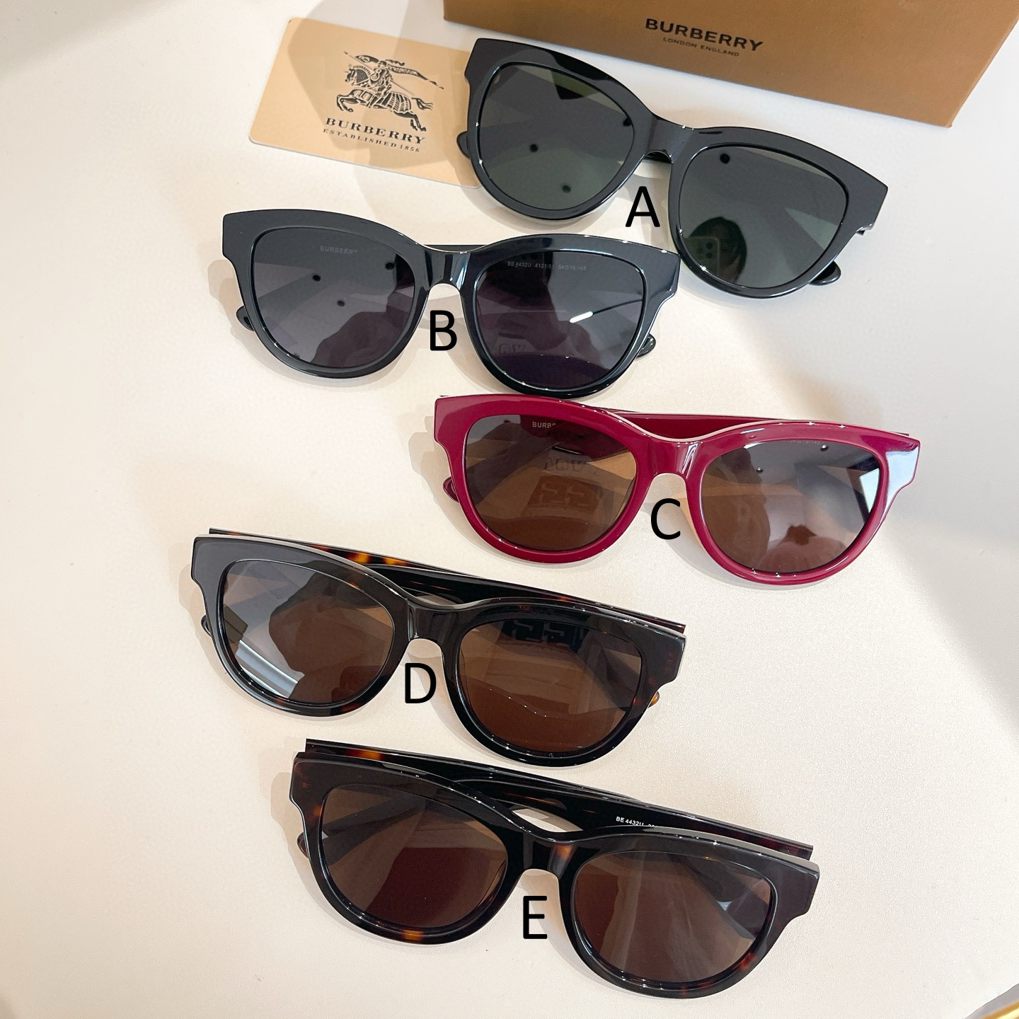 버버리 Burberry BE 4432U 53口19-145