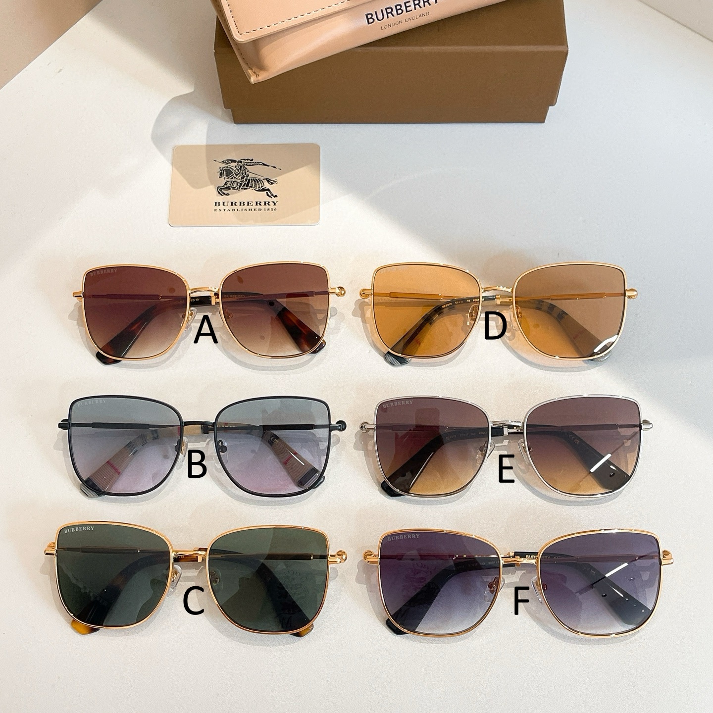 버버리 Burberry BE 6019 54口19-145