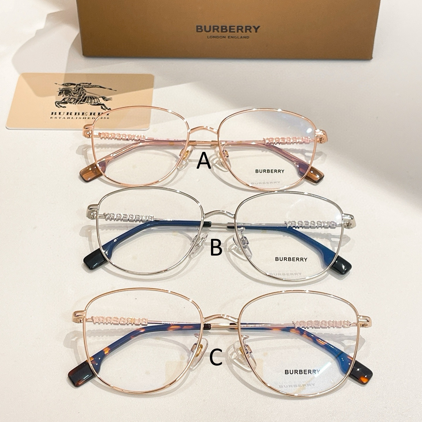 버버리 Burberry BE1376 58口17-140