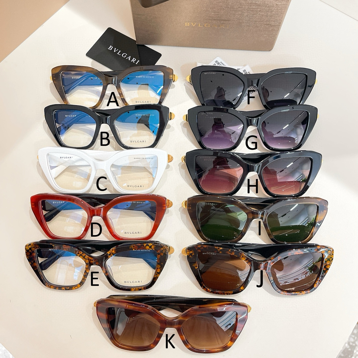 BVLGARI BV40033I 53口19-145