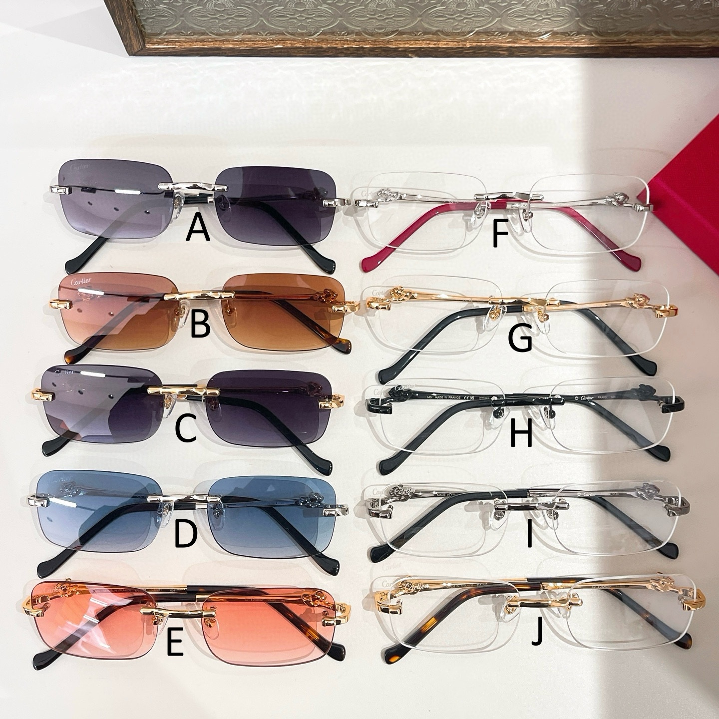 까르띠에 Cartier CT0281 55口18-140