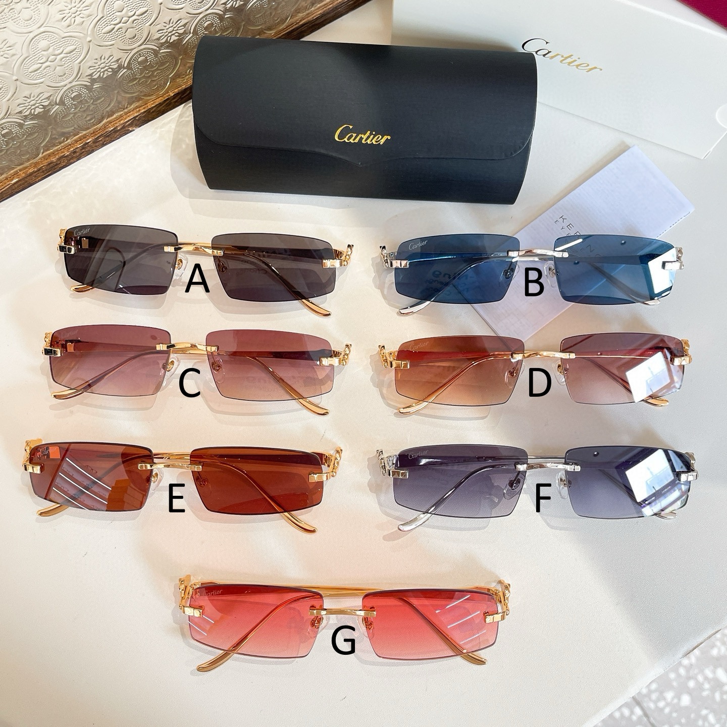 까르띠에 Cartier CT0505S 58口16-135