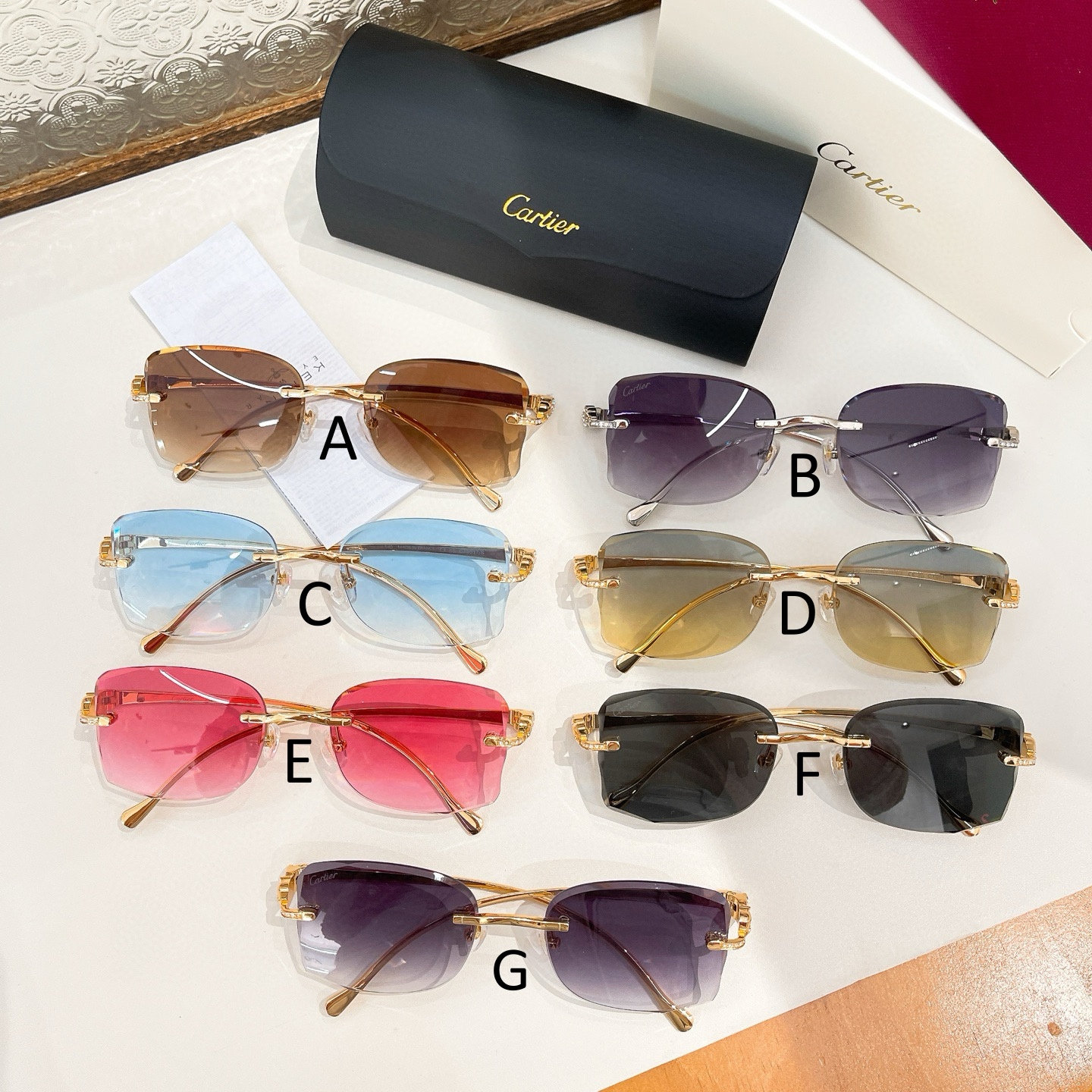 까르띠에 Cartier CT0517-S 57口18-14