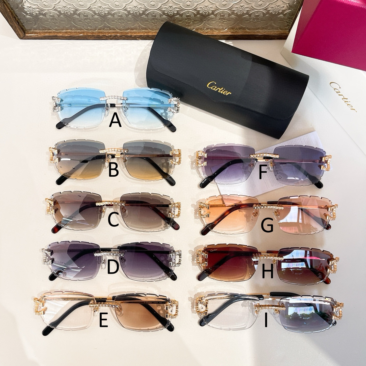 까르띠에 Cartier CT0602S 56口18-145