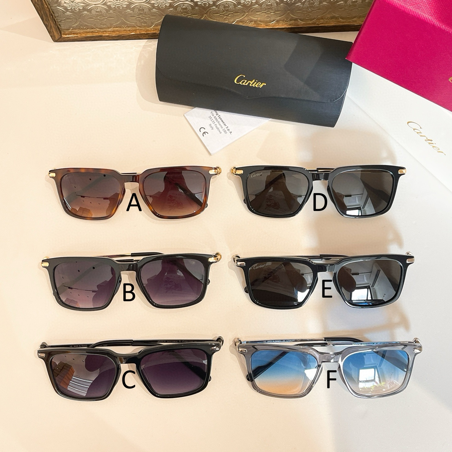 까르띠에 Cartier CT0628S 65口15-115